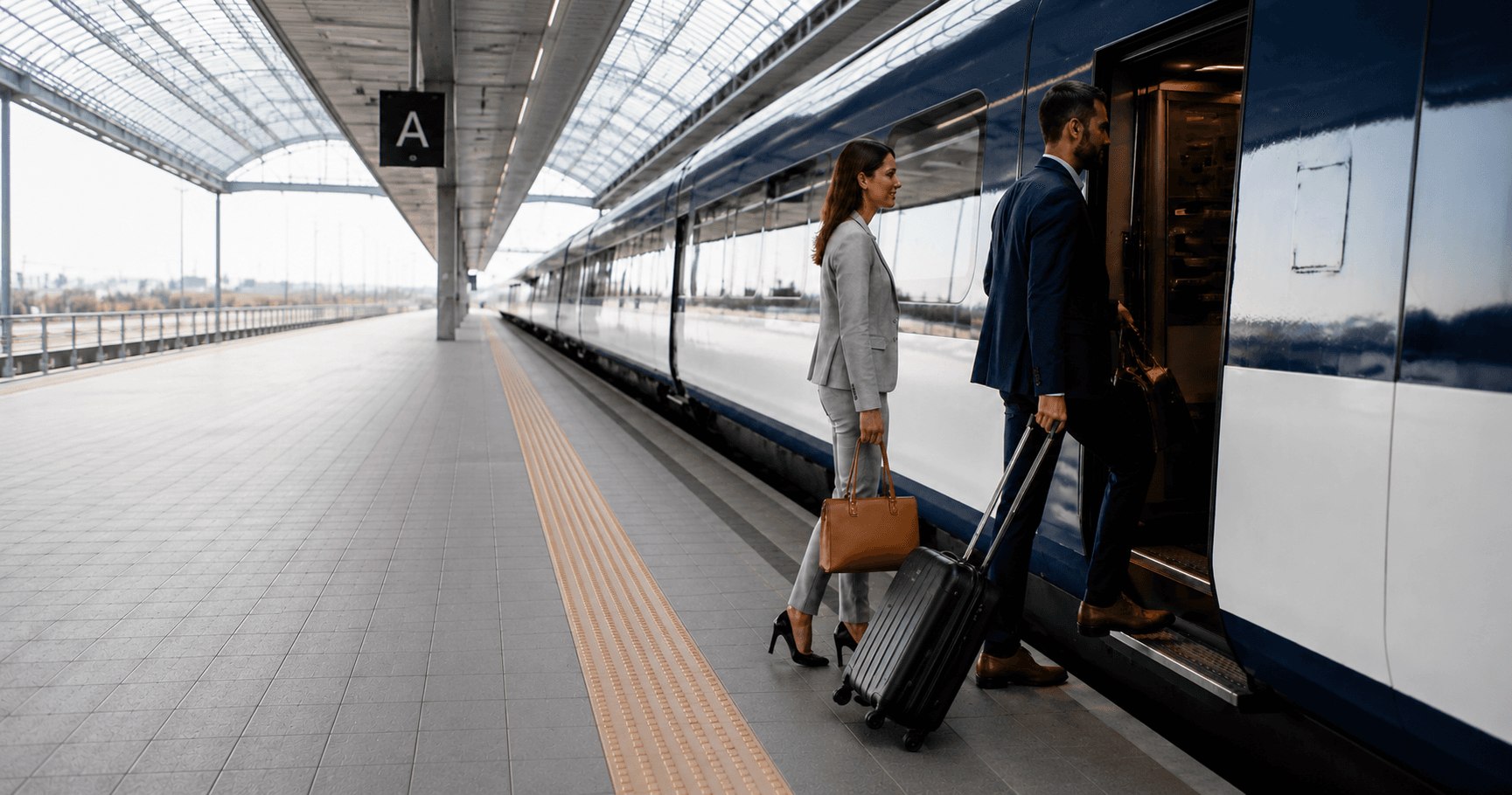 Travel Smarter
with Personalized
Train Solutions